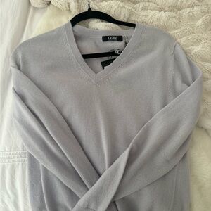 100% cashmere sweater purchased abroad and never worn, light blue